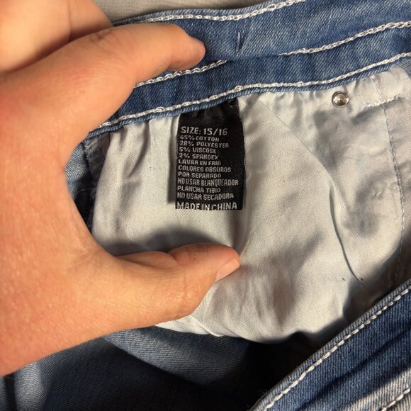 Sky Premium Collection Low Rise Flare Jeans 15/16– NWT - Picture 6 of 10